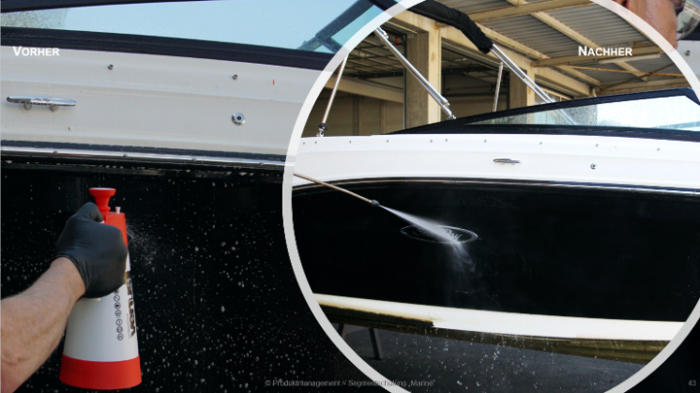 Kyselý předčistič na lodní trup a palubu Hull Precleaner acid 1 l č.512001-3