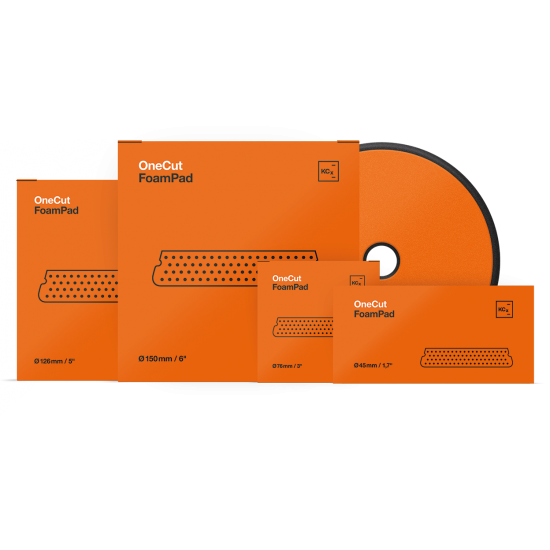  Leštící kotouč One Cut pěnový oranžový Koch 126x25 mm 9998323 - náhrada za 999592