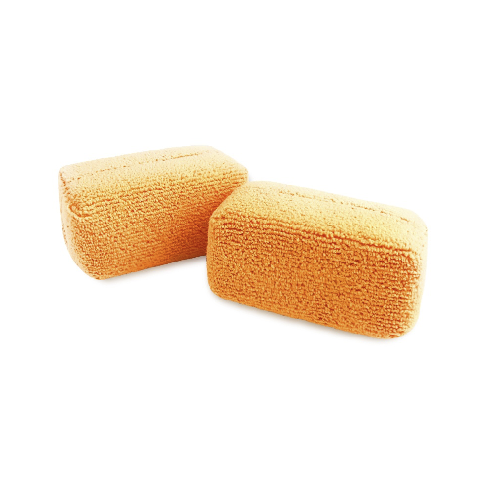mikrovláknový aplikátor, 11x5,5 cm, oranžový 2ks