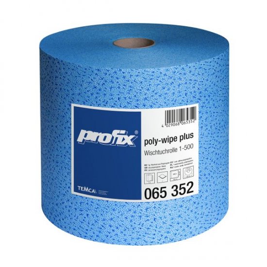 Papírové utěrky v roli  Poly Wipex T065352, 1-vrstvé, 36x32 cm